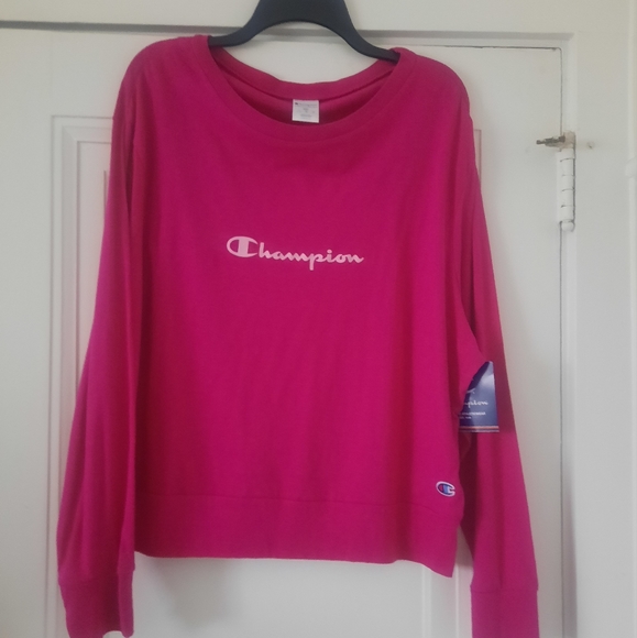 Champion Tops - Champion sweatshirt  Fuchsia Pink  size 2X
